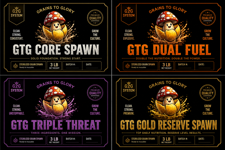🌾 Premium Grain Spawn