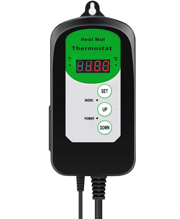 Simple household digital display temperature and humidity control