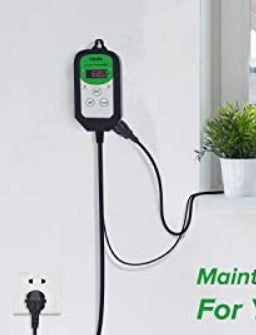 Simple household digital display temperature and humidity control