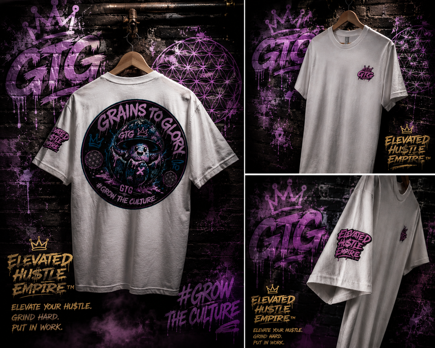 GTG GENESIS TEE: founders collection