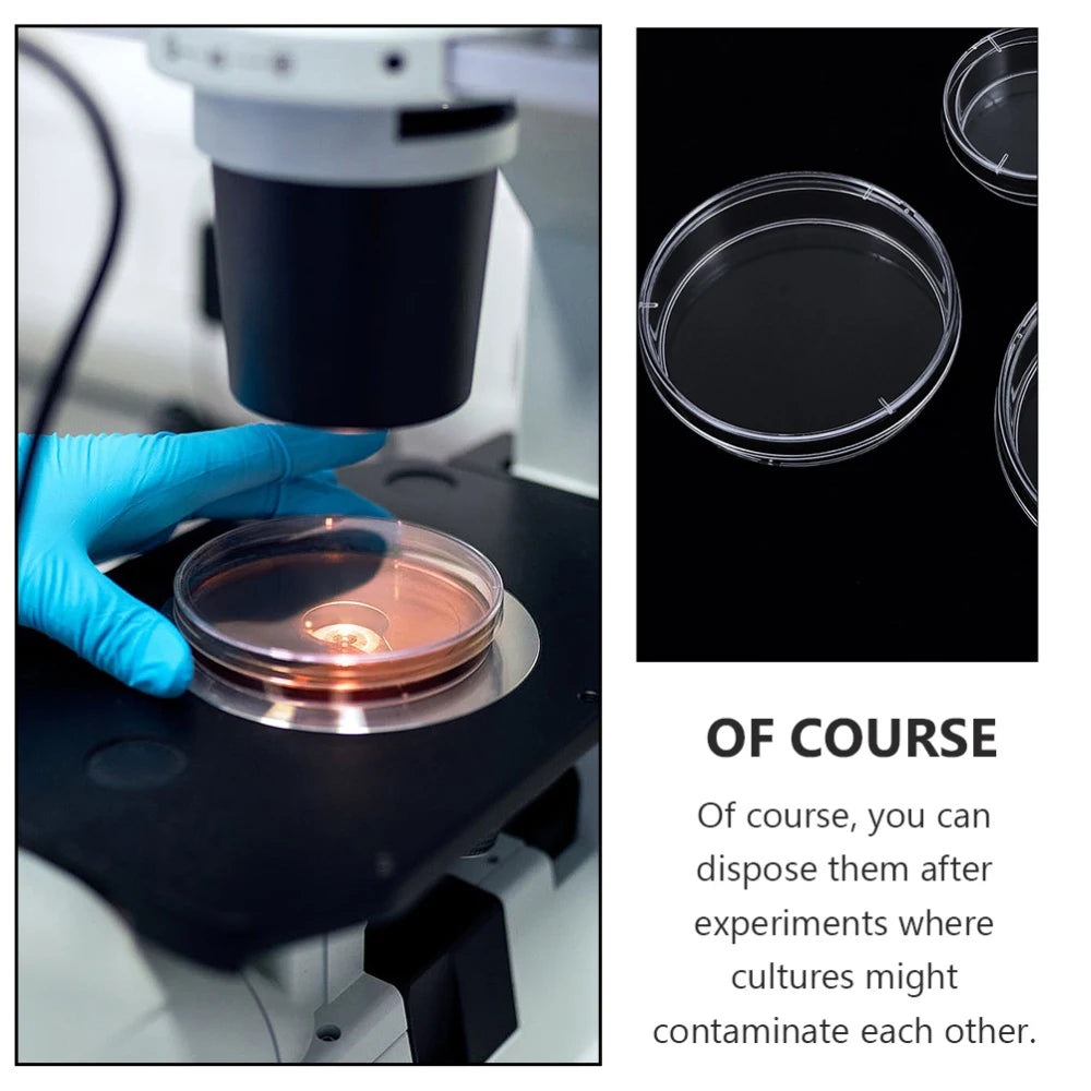 70mm Plastic Agar plates