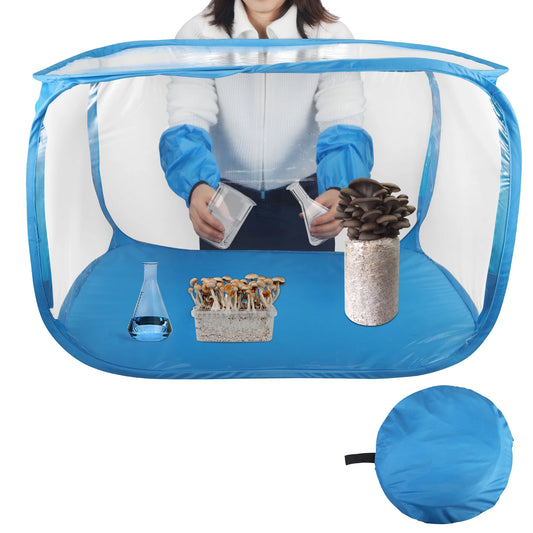 Still Air Box For Mushroom Planting Bag Mushroom Tent Propagation Stations Mushroom Grow Bags Horticulture Supplies