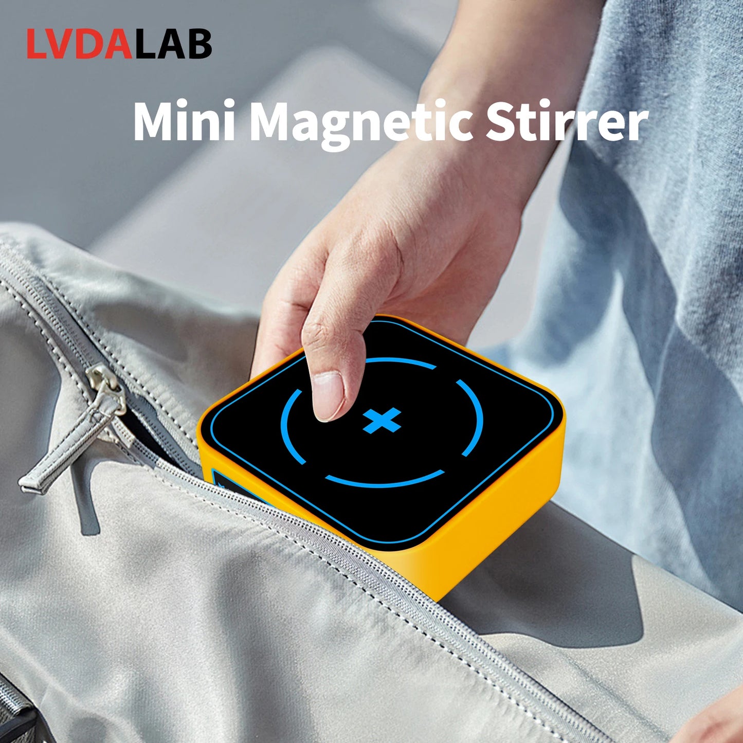 Mini Magnetic Stir Plate (3000 RPM Lab Mixer)