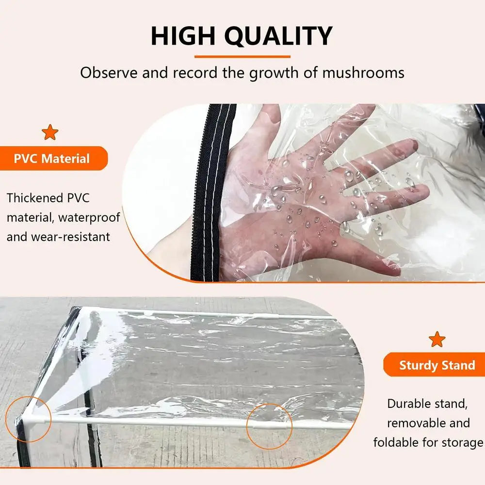Still Air Box For Mushroom Planting Bag Mushroom Tent Propagation Stations Mushroom Grow Bags Horticulture Supplies