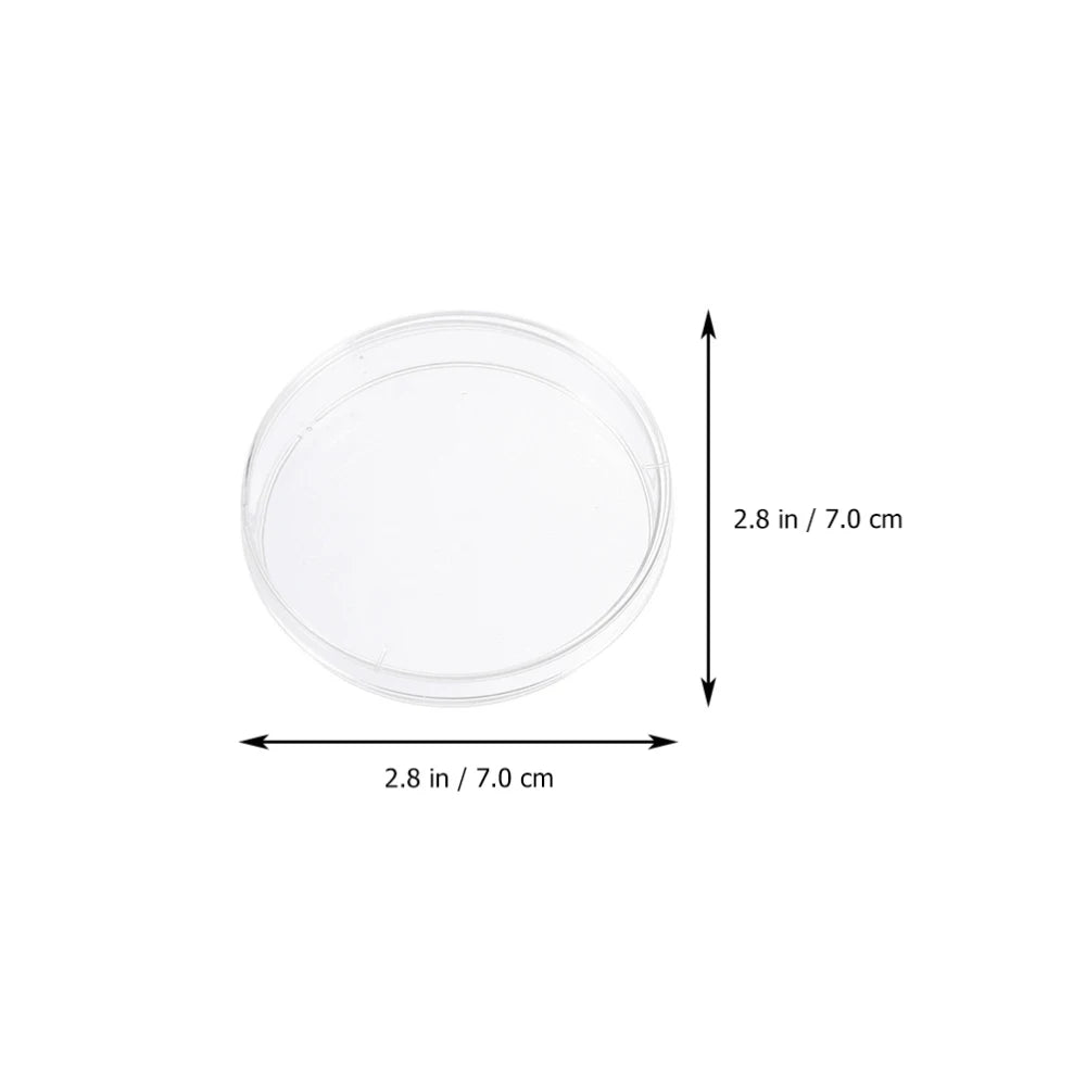 70mm Plastic Agar plates