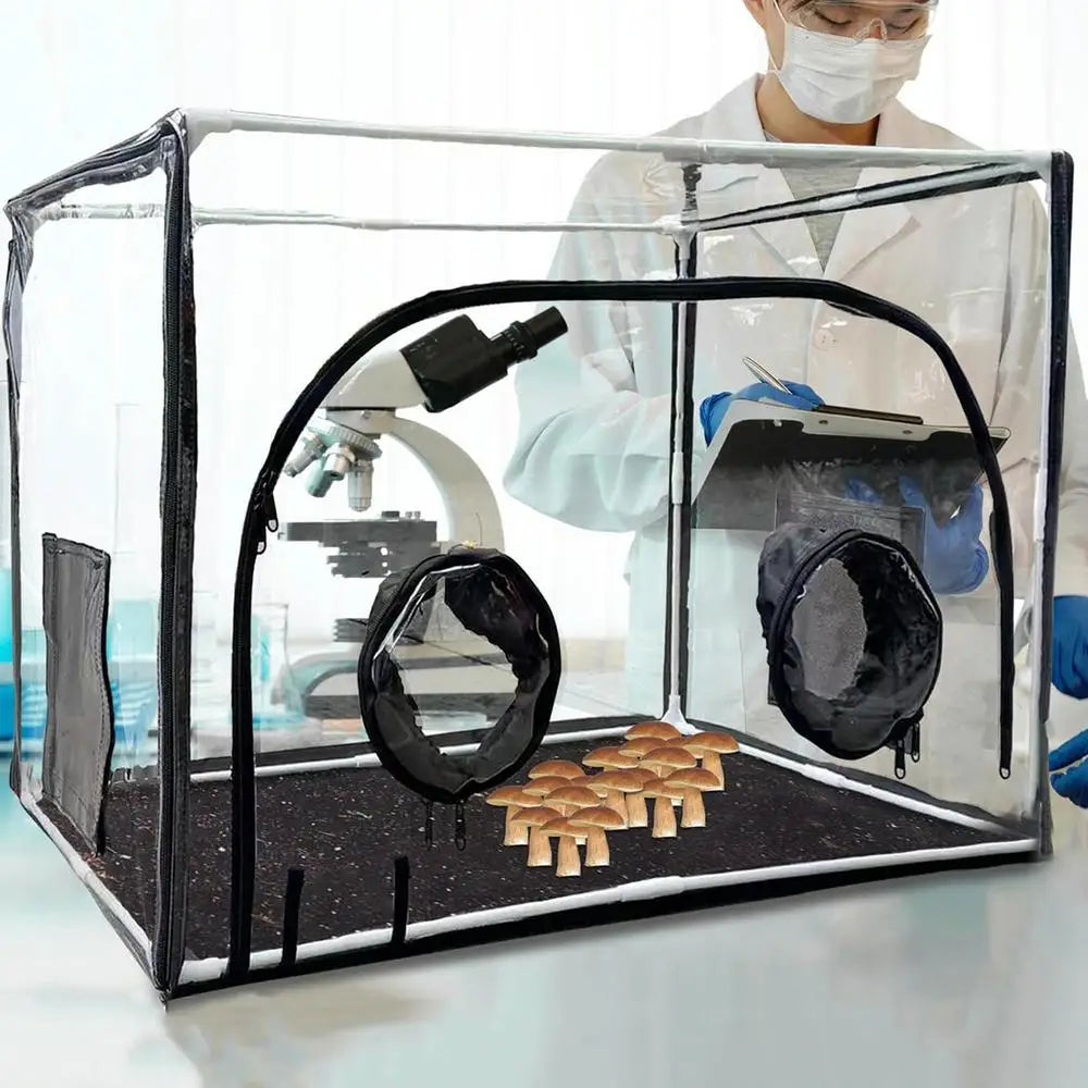 Still Air Box For Mushroom Planting Bag Mushroom Tent Propagation Stations Mushroom Grow Bags Horticulture Supplies