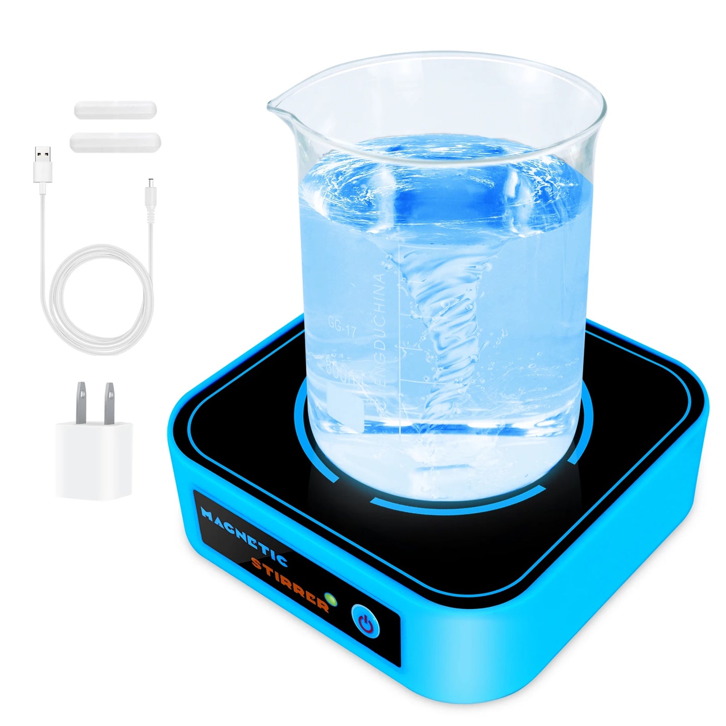 Mini Magnetic Stir Plate (3000 RPM Lab Mixer)