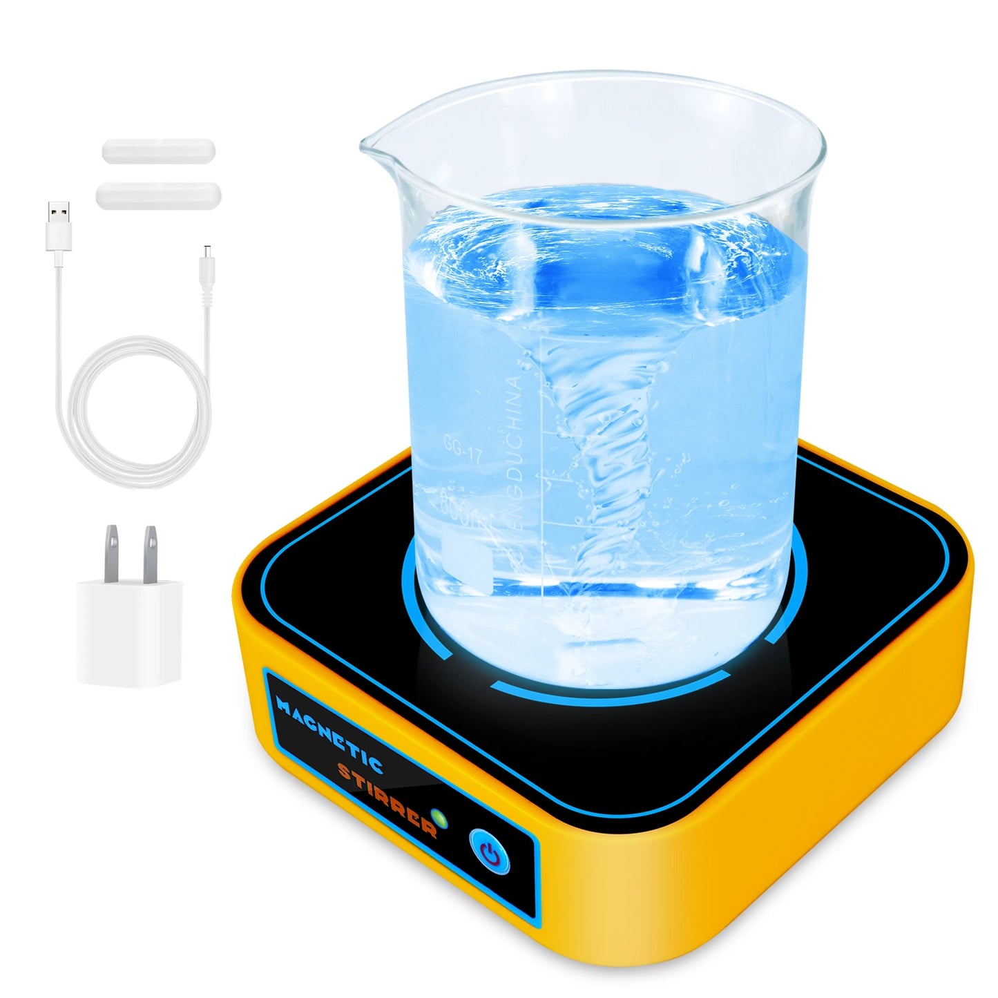 Mini Magnetic Stir Plate (3000 RPM Lab Mixer)