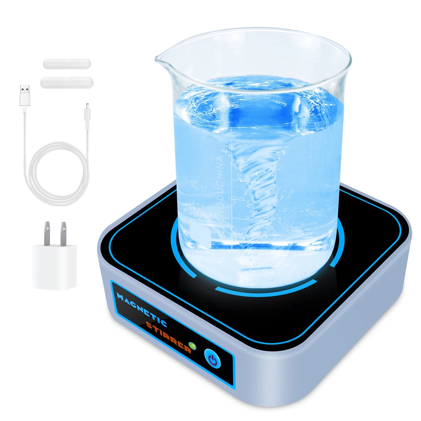 Mini Magnetic Stir Plate (3000 RPM Lab Mixer)